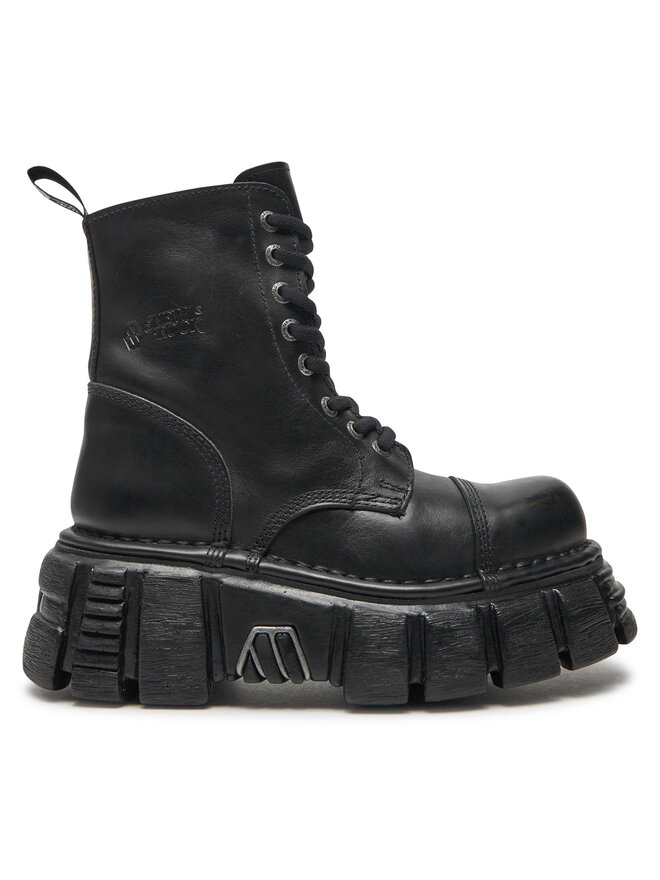NEW ROCK Glany NEW ROCK M-NEWMILI083-S39 Czarny