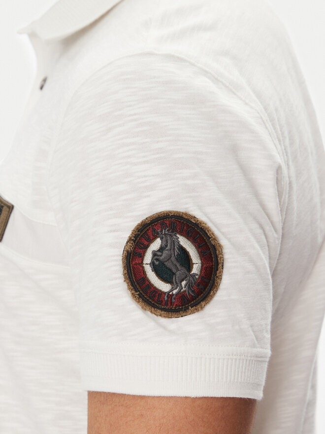 Aeronautica Militare Aeronautica Militare Poloshirt 251PO1865J680 Weiß Regular Fit