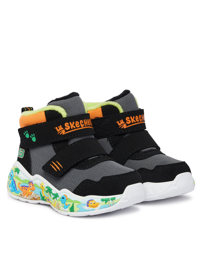 Skechers Schnürschuhe Skechers Play Scene - Frosty Pals 407319N/BCOR Braun