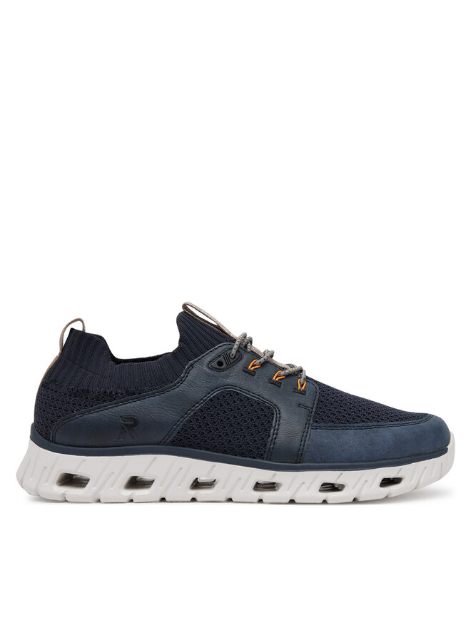 Rieker Sneakersy Rieker 04351-14 Tmavomodrá