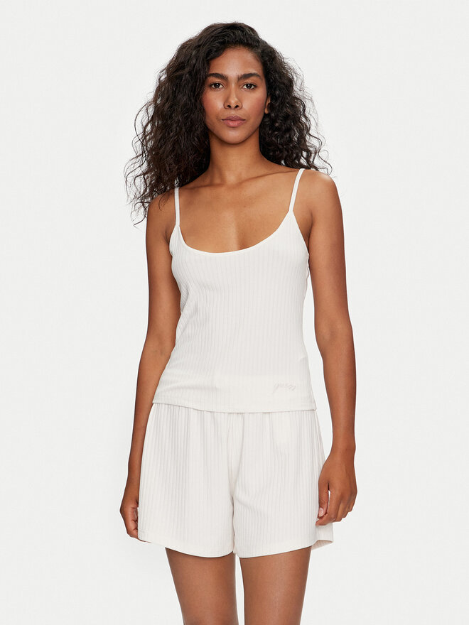Guess Guess Топ O4GP10 KBXB2 Бежевий Regular Fit