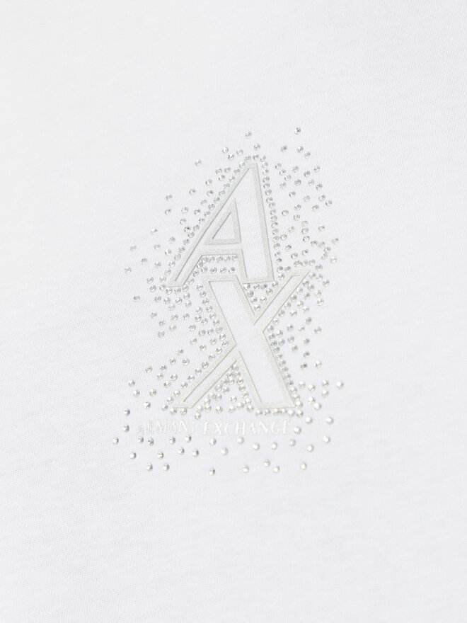 Armani Exchange Armani Exchange T-Shirt XW000102 AF10359 U0002 Λευκό Relaxed Fit
