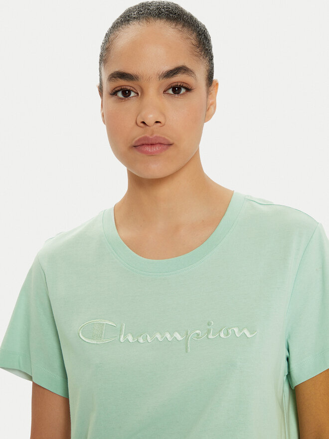 Champion Champion Camiseta 117650 Verde Slim Fit