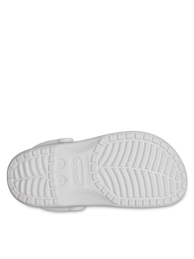 Crocs Şlapi Crocs Classic Glitter Clog 205942 Argintiu