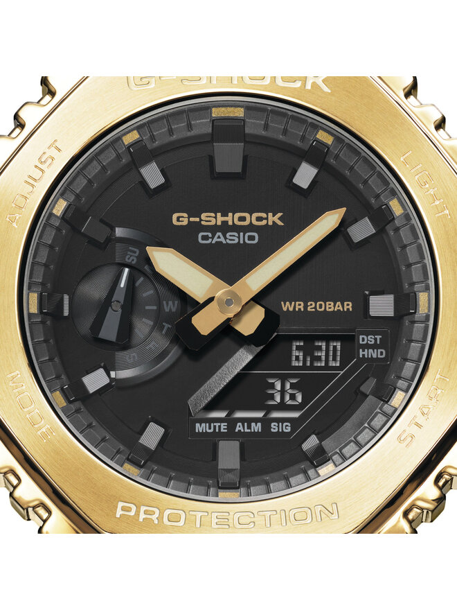 G-Shock Zegarek G-Shock Casio CasiOak GM-2100G-1A9ER Czarny