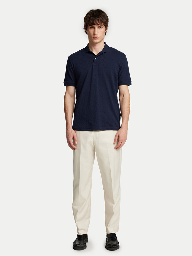 Selected Homme Selected Homme Поло Paul 16096767 Cиній Regular Fit