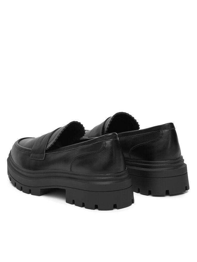 DeeZee Loafersy DeeZee 58682-8 Czarny
