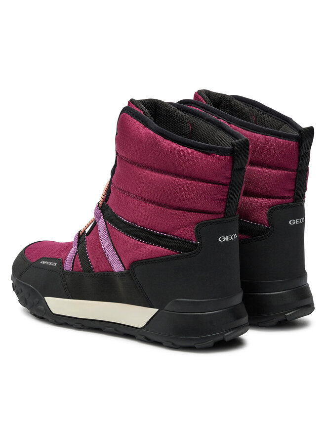 Geox Schnürschuhe Geox Trekkyup J46M7F 0FU50 CP89B S Rosa
