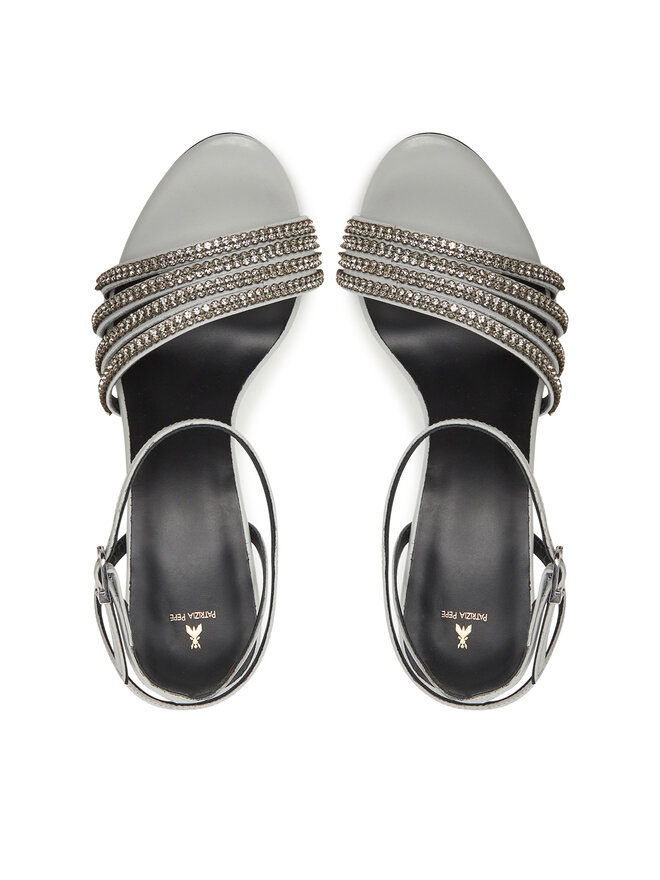Patrizia Pepe Sandali Patrizia Pepe 8X0076/L083 Srebrna