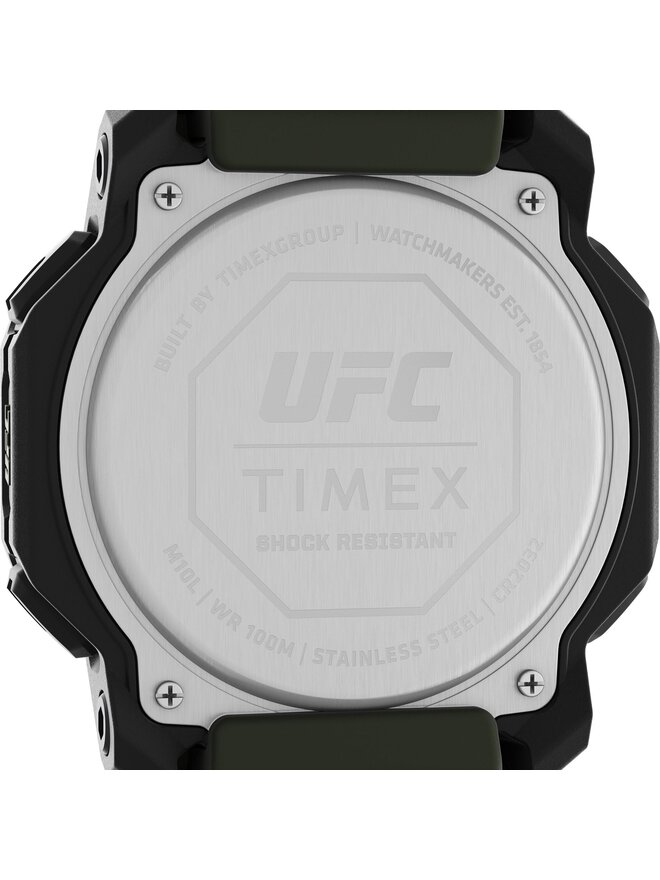 Timex Часовник Timex Ufc Strenght Knockout TW2V88300 Черен