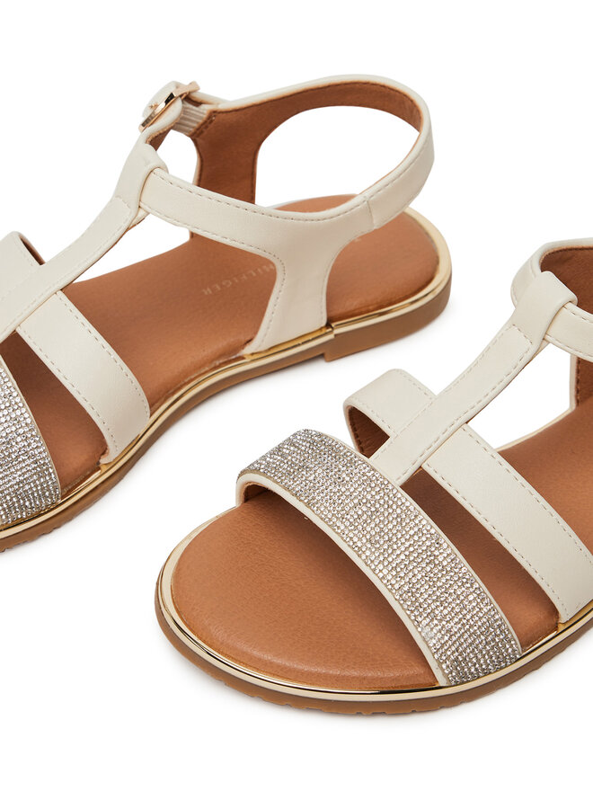 Tommy Hilfiger Sandalen Tommy Hilfiger T3A2-33780-0371 M Écru