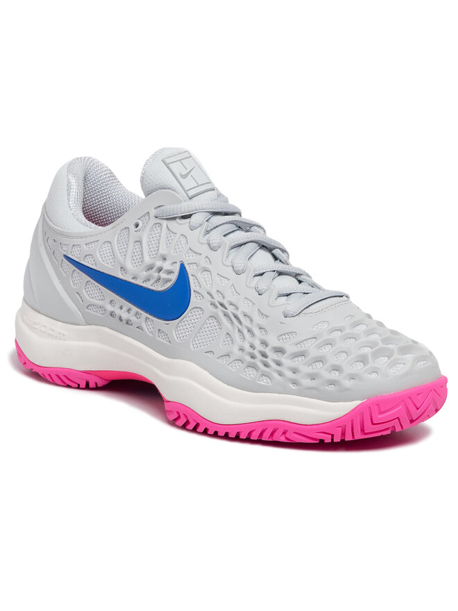 Chaussures de tennis Nike Air Zoom Cage 3 Hc 918199 003 Gris chaussures