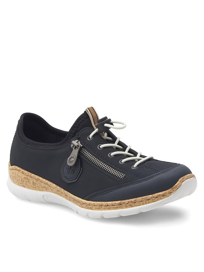 Rieker Sneakersy Rieker N4263-14 Tmavomodrá
