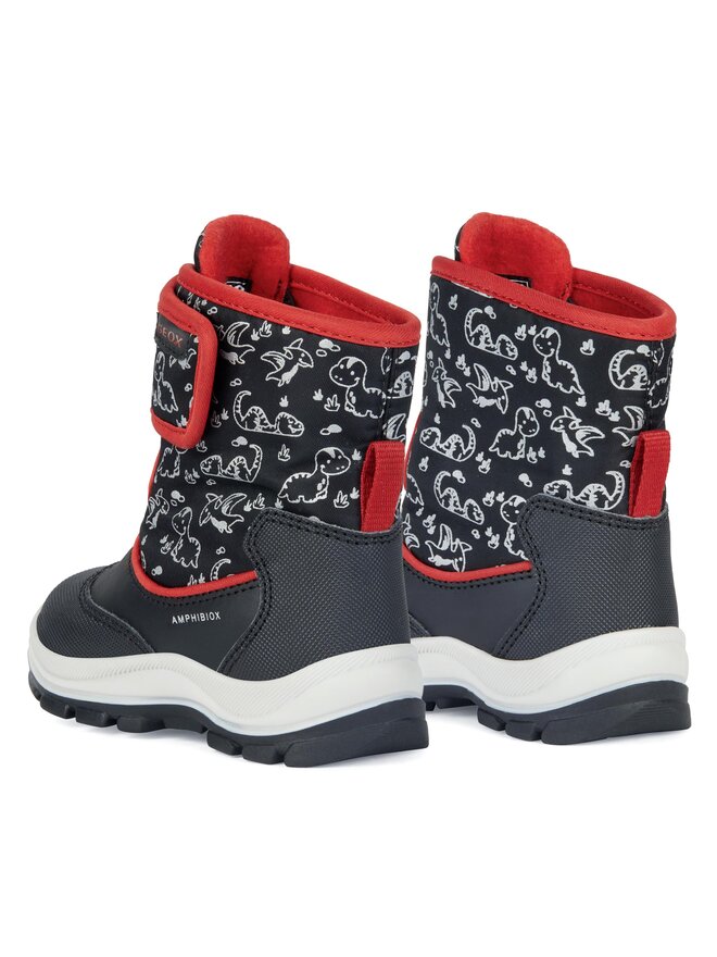Geox Sniega zābaki Geox B Flanfil Boy B Abx B263VE 0CEFU C0048 M Melns