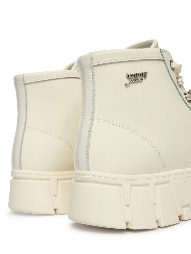 Tommy Jeans Sneakers Tommy Jeans Tjw Platform Sneaker Leather Mc EN0EN03133 Creme