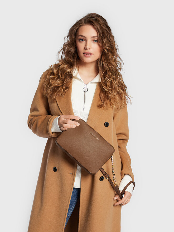MICHAEL Michael Kors Дамска чанта MICHAEL Michael Kors Jet Set Travel 32S4GTVC3L Кафяв