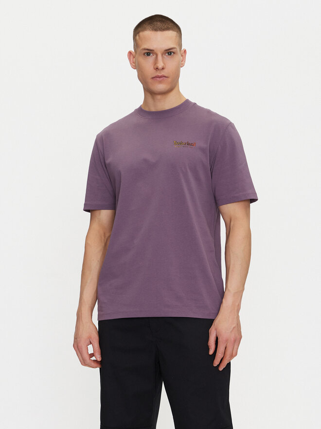 Timberland Timberland T-Shirt TB0A6DMA Μωβ Regular Fit