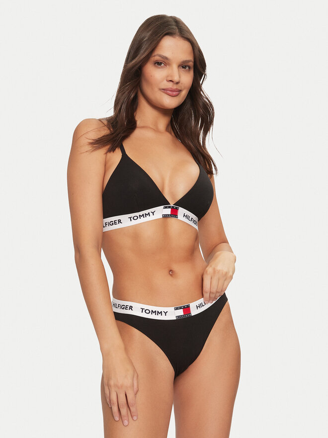Tommy Hilfiger Tommy Hilfiger Σουτιέν Bralette UW0UW05607 Μαύρο