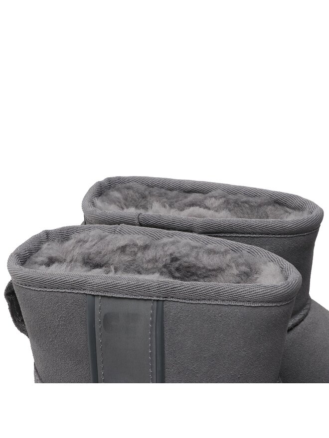 Ugg Schneeschuhe Ugg W Classic Mini Side Logo II 1134962 Grau