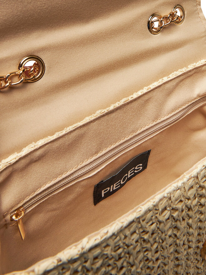 Pieces Handtasche Pieces 17157726 Beige