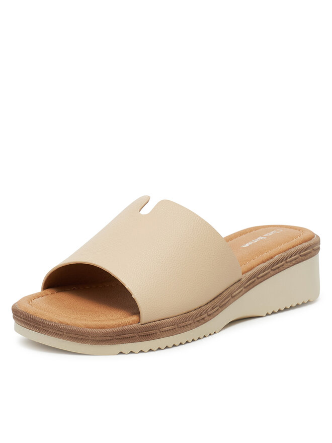 Clara Barson Pantoletten Clara Barson WFA3692-1 Écru