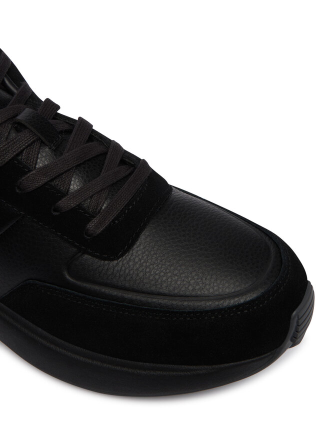 Calvin Klein Sneakers Calvin Klein City Runner Laceup Tape Lth HM0HM02033 Schwarz