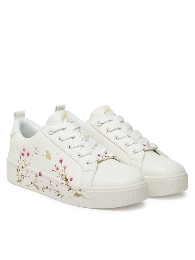 Aldo Sneakersy Aldo Wild Flowers 13918565 Biały