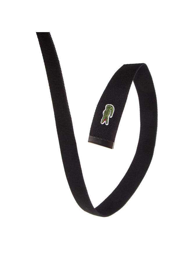 Lacoste Cinturón para hombre Lacoste RC2012 Negro