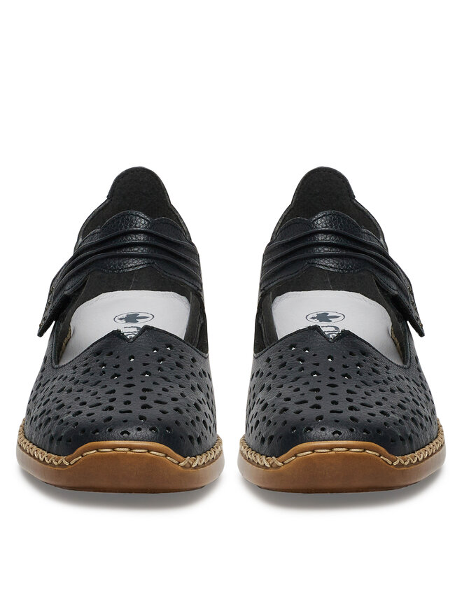 Rieker Halbschuhe Rieker 41399-14 Schwarz