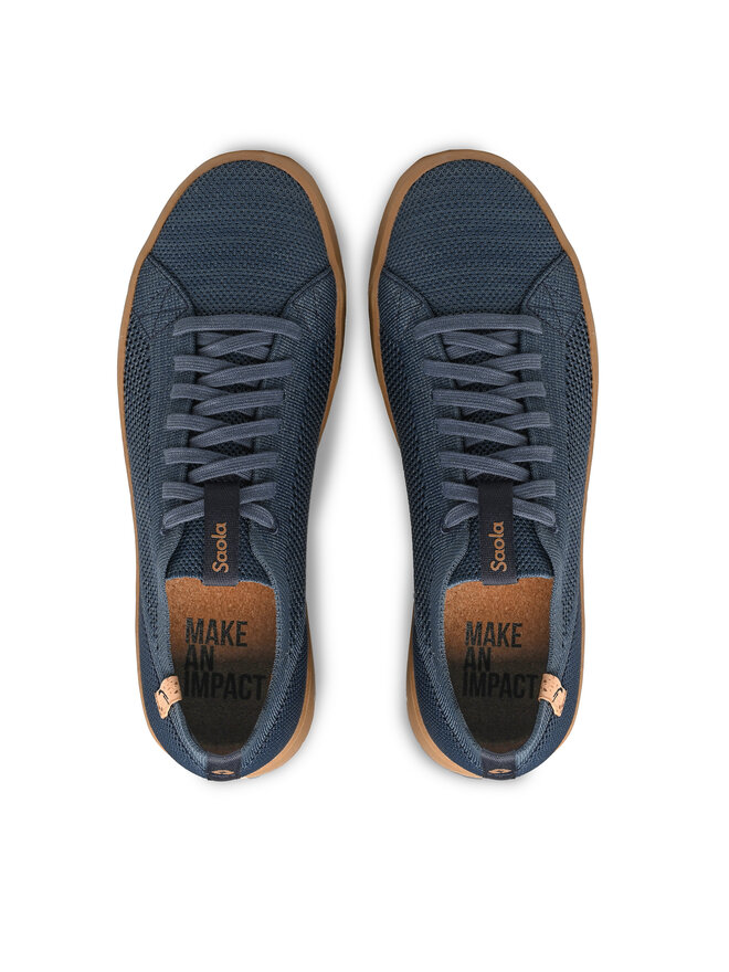 Saola Sneakersy Saola Cannon Knit 2.0 SAO2102 Tmavomodrá
