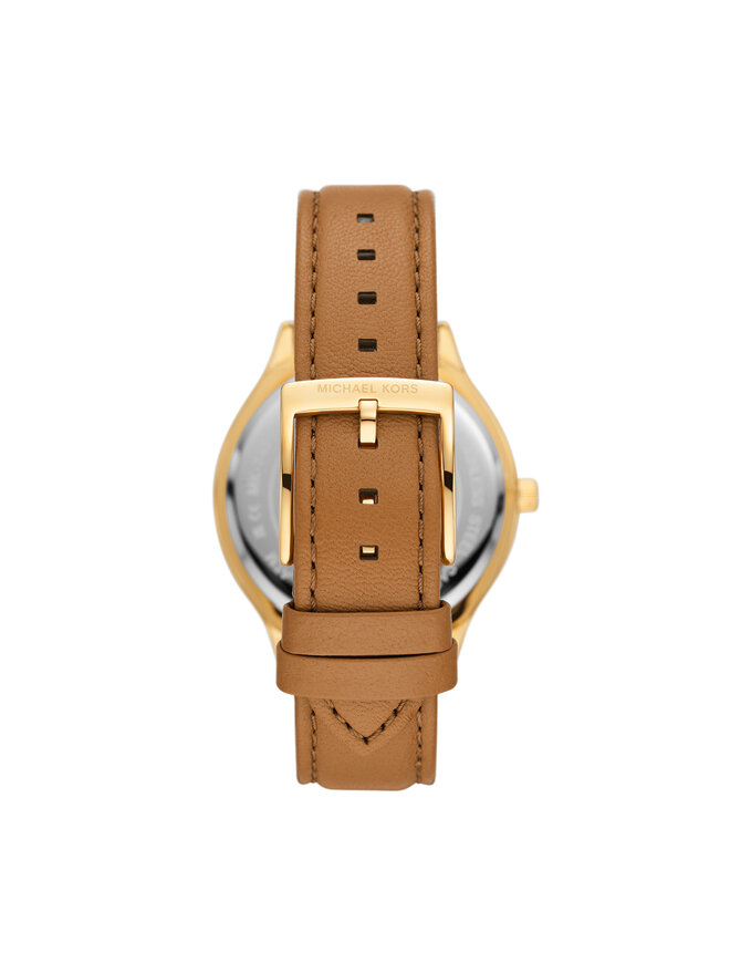 Michael Kors Hodinky Michael Kors Slim Runway MK7465 Zlatá