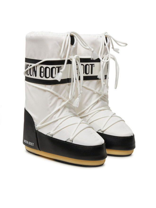Moon Boot Škornji za sneg Moon Boot Mb Icon Nylon 80D1400440 Bela