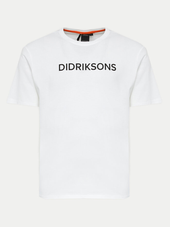 Didriksons Didriksons Camiseta Harald 505551 Blanco Regular Fit