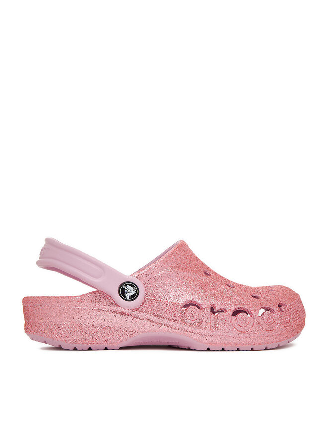 Crocs Pantoletten Crocs C-BAYA GLITTER CLOG 205925-6GD Rosa