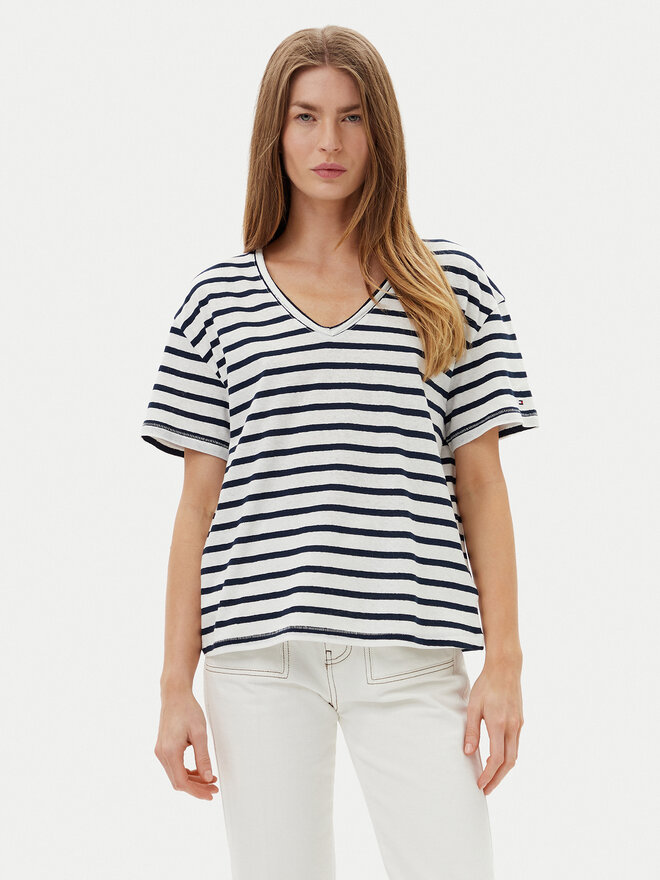 Tommy Hilfiger Tommy Hilfiger Póló WW0WW44551 Sötétkék Regular Fit