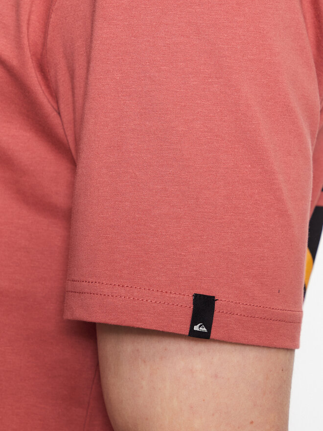 Quiksilver Quiksilver Marškinėliai Core Bubble EQYZT07232 Oranžinė Regular Fit