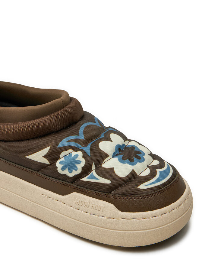 Moon Boot Īsie zābaki Moon Boot Park Soft Flower 80D2470030 Brūns