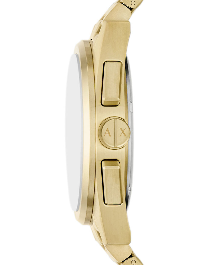 Armani Exchange Ročna ura Armani Exchange Parker Chronograph AX2863 Zlata