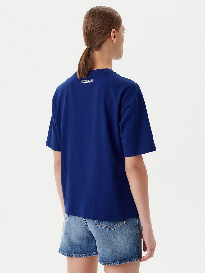 Napapijri Napapijri T-Shirt S-Nice NP0A4IG4 Μπλε Regular Fit
