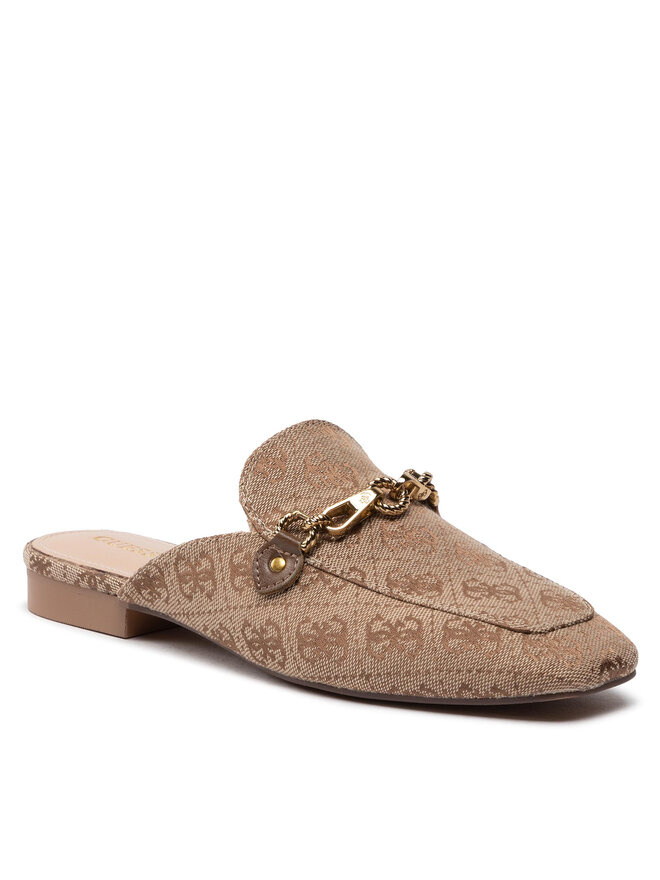 Mules sandales de bain Guess Marisa FL7MRS FAL06 Beige chaussures
