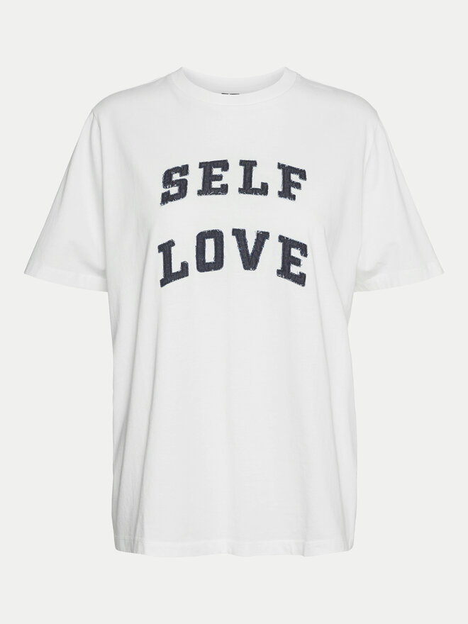 Vero Moda Vero Moda Póló Halle 10321318 Fehér Loose Fit