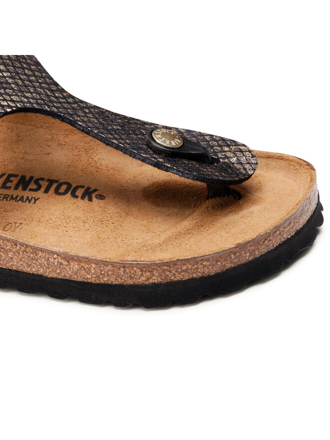 Birkenstock Zehentrenner Birkenstock Gizeh Bs 1018664 Goldfarben