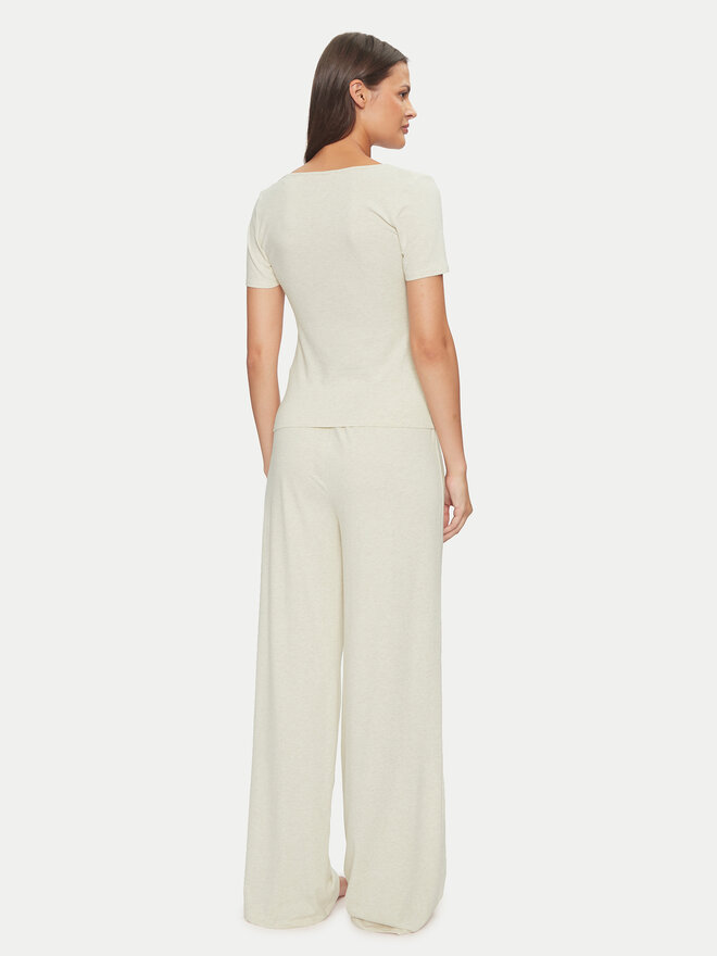Guess Guess Pižama O4YX02 KBBU1 Écru Regular Fit