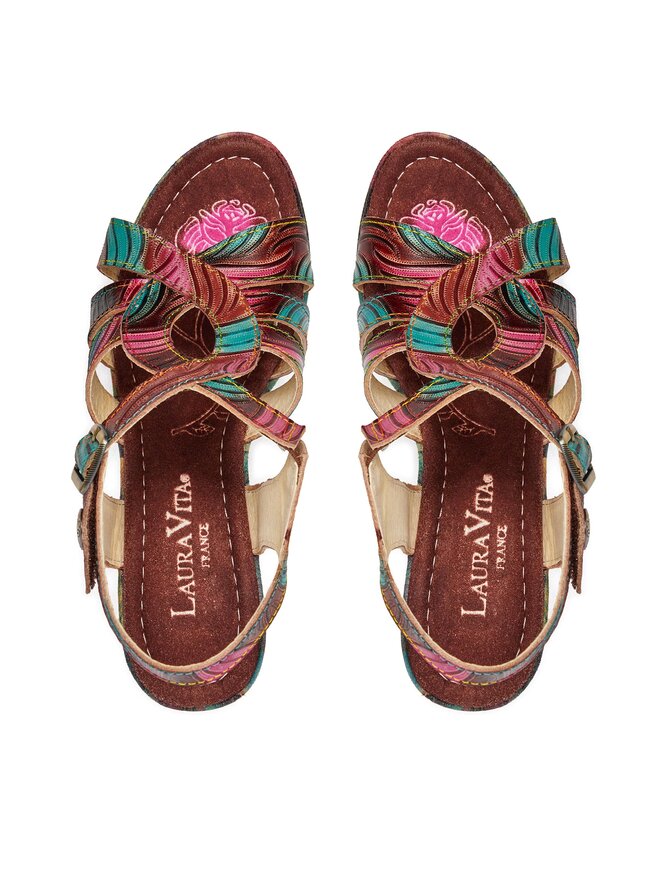 Laura Vita Sandalen Laura Vita Nellao 16 Braun