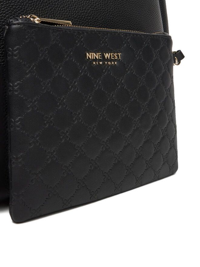 Nine West Дамска чанта Nine West CEO-ARIA-S24414 Черен