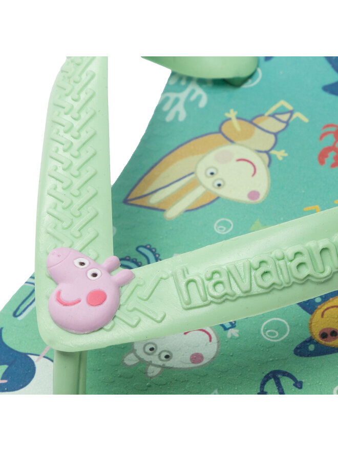 Havaianas Sandały Havaianas Peppa Pig 41459806617 Zielony