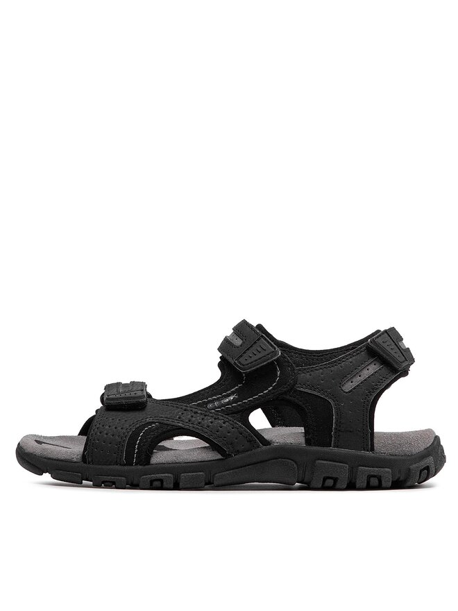 Geox Сандали Geox U S.Strada D U8224D 050AU C9310 Черен