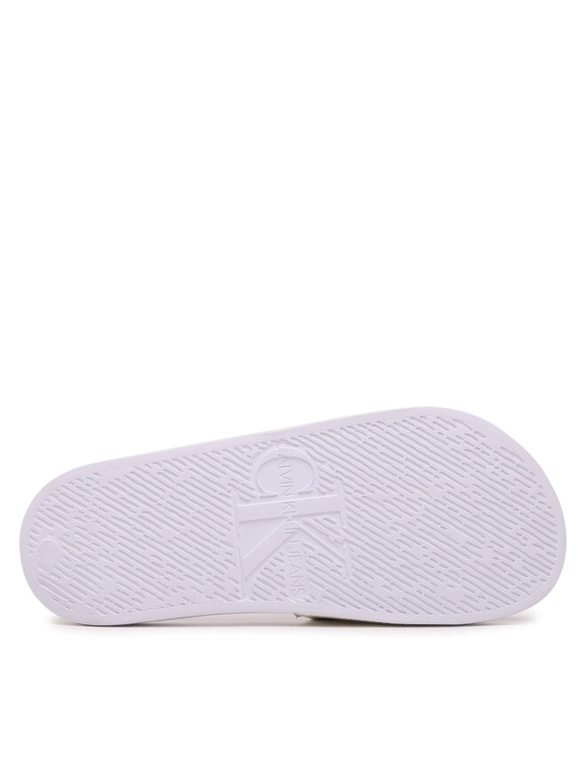 Calvin Klein Jeans Iešļūcenes Calvin Klein Jeans Slide Ny Pearl YW0YW01243 Écru