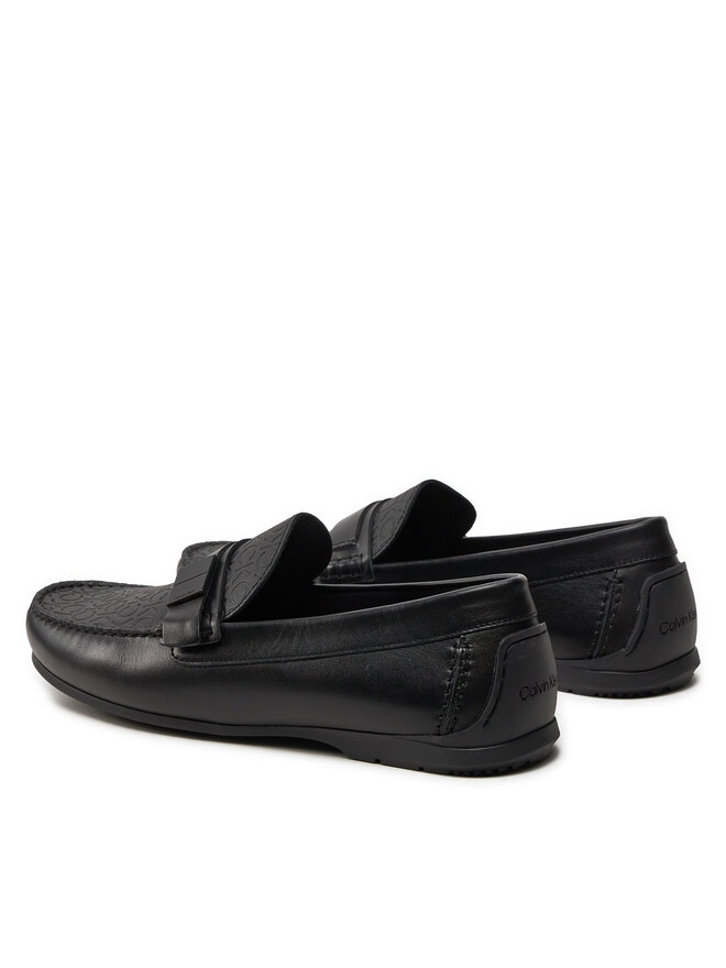 Calvin Klein Mocassini Calvin Klein Driver W/ Iconic Plaque Mono HM0HM01500 Nero