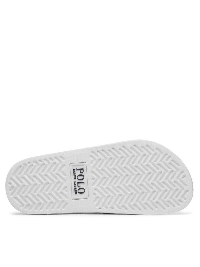 Polo Ralph Lauren Ciabatte Polo Ralph Lauren Polo Slide 809892945007 Bianco